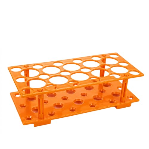 Detachable Test Tube Rack, 28-Well Test Tube Holder for 10ml/15ml/50ml Centrifuge Tube, 5 Pcs