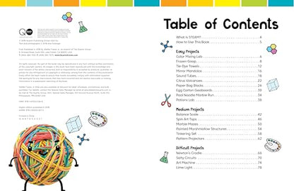STEAM Play & Learn: 20 fun step-by-step preschool projects about science, technology, engineering, art, and math!