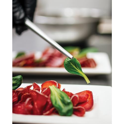 Cutlery-Pro Saute and Plating Tong Set, Stainless Steel, 2-Piece Set - style: Saute and Plating Tong Set
