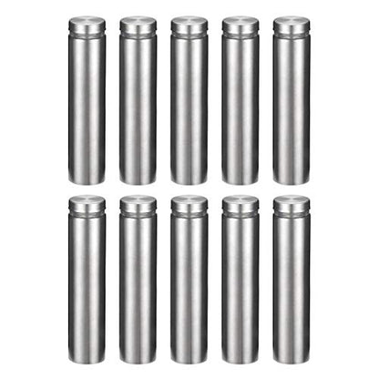 uxcell 3/4 Diax3-1/8"(19x80mm) Standoff Screws Wall Mount Sign Holder 10pcs - size: 19mmx80mm