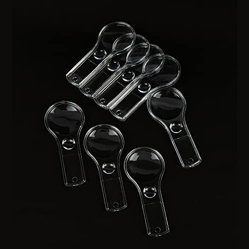 Magnifying Glass for Kids 24Pcs Plastic Magnifier Hand Lens Mini Magnifier