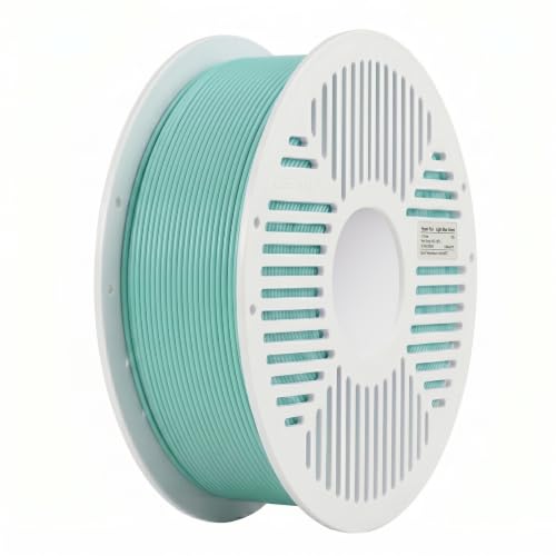 Creality Hyper PLA Reusable-Spool Filament, Light Blue-Green, 1KG - color: Light Blue Green, size: With Spool