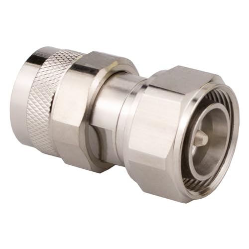 4.3/10 Mini Din Male to N Male Adapter 4.3-10 MiniDIN to N Adaptor Low PIM 160dBc - color: 4.3-10 Male to N Male