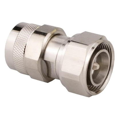 4.3/10 Mini Din Male to N Male Adapter 4.3-10 MiniDIN to N Adaptor Low PIM 160dBc - color: 4.3-10 Male to N Male