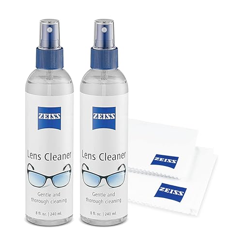 ZEISS Lens Cleaning Kit – (2) 8 oz Lens Spray & Microfiber Cloths