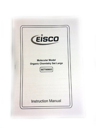 Eisco Labs 50 Piece Organic Chemistry Molecular Model Student Set