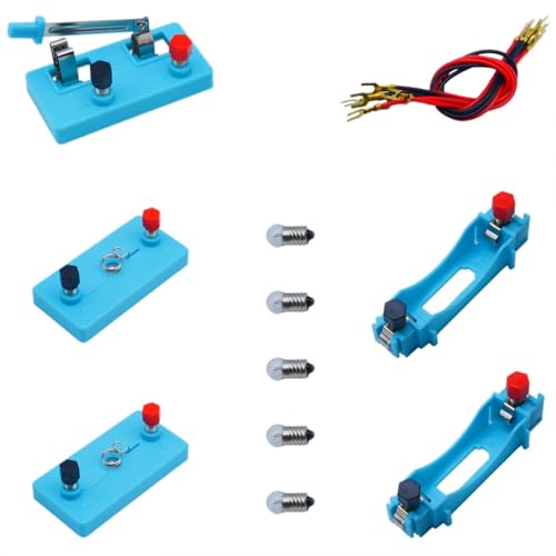 1 Set Circuit Learning kit Basic Physics Electrical Experiment Box for Building Circuits in Physics Labs