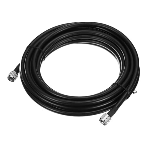 uxcell UHF Male PL-259 to UHF Male PL-259 Low Loss RG213 Coax Jumper Cable 9M/29.5Ft - size: 29.5 Feet