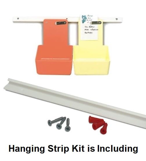 4/Pk Dental Lab Pan with Hanging Bar Strip Plastic Dental Medical Pro Lab Working Pans with Stainless Steel Clip for Notes (Teal) - color: Teal