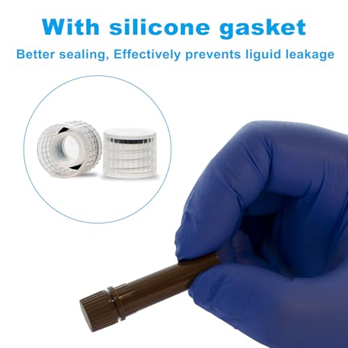 Light-Safe Cryovials 2.0ml, Brown Cryotubes, Bag of 50 - color: Brown, size: 2.0ml