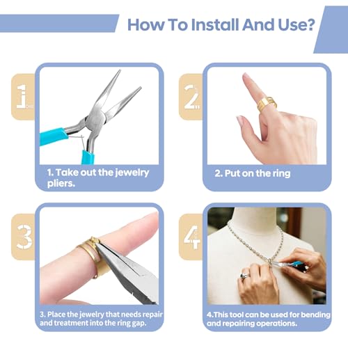 Mini Jewelry Pliers Small Needle Nose Pliers for Jewelry Making