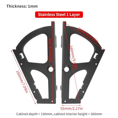 Shoe Cabinet Hinge, 1 Layers Shoe Cabinet Flip Frame Shoe Rack Hinges Flip Drawer Hinge Hardware Parts for Shoe Cabinet, Flip Drawer, Smooth Flipping - size: 1 Layer