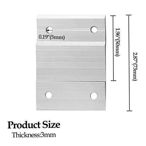 Zorfeter Z Hanger French Cleat Hanger, 2 Inch，2 Pairs - size: 2 Inch, style: 2 Pairs