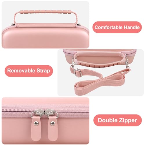 Canboc Carrying Case for SCRIB3D P1 3D Printing Pen, Rose Gold (Case Only) - color: Rose Gold+Rose Gold