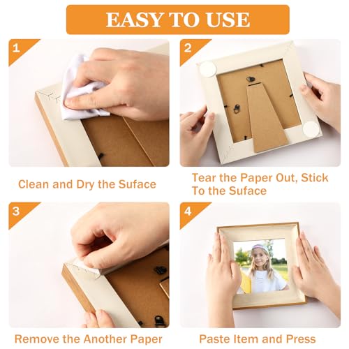 JANYUN 1500 Pcs Sticky Dots,20 mm Clear Sticky Tack Adhesive Stickers - size: 20mm