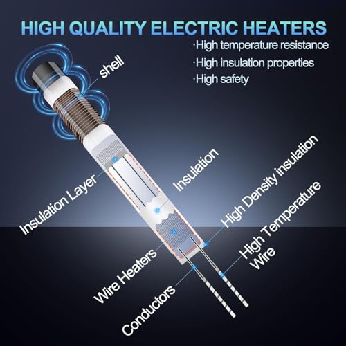 5Aplusreprap Ender 3 M3 Stud Thermistor Replacement for Creality Ender 3V2 - size: M3 stud thermistor