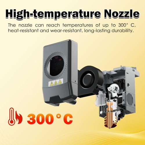for Flashforge AD5X Upgraded 0.4MM Integraded Nozzle & Heating Assembly Kit - size: 2 PCS