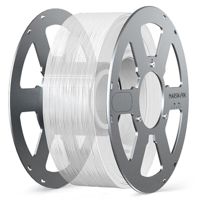 Aluminum Reusable Spool for Refill Filament, Durable Metal Design with PTFE Ring, Compatible with Bambu Lab 3D Printers - color: Aluminum Reusable Spool Ms2 Lite, size: With Spool