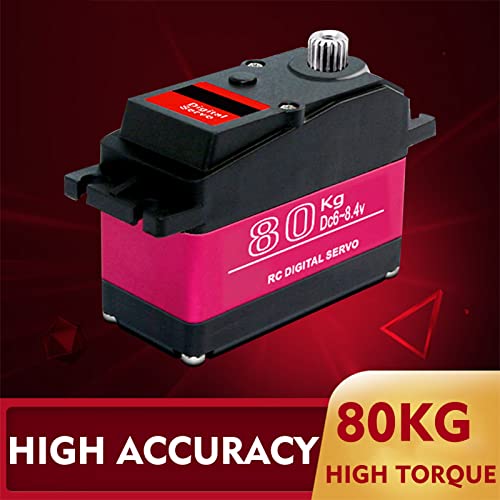 GoolRC 80kg Digital Servo 270?High Torque Servo Motor Metal Gear Waterproof for 1/5 HSP HPI RC Car Baja Car - size: 270 degree