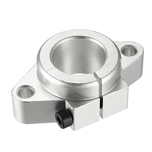 4pcs SHF25 Aluminum Linear Rod Rail Shaft Support 25mm Linear Motion Guides for CNC 3D Printer - size: 25mm, style: SHF