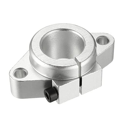 4pcs SHF25 Aluminum Linear Rod Rail Shaft Support 25mm Linear Motion Guides for CNC 3D Printer - size: 25mm, style: SHF
