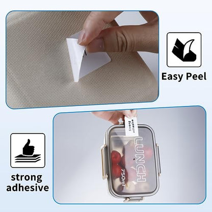 [2x1900 pcs] Phomemo 2 x 1.25 inch (50mm*32mm) Thermal Transfer Polypropylene Labels for Barcodes, Address, Compatible with Thermal Transfer Desktop Printers, 1 in Core 2 Rolls (White) - size: 2" x 1.25"