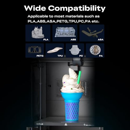 Creality K2 Plus PEI Frosted Build Plate, Excellent Heat Resistance High Strength & Wear, Resistance Easy Model Removal - style: K2 Plus PEI Frosted