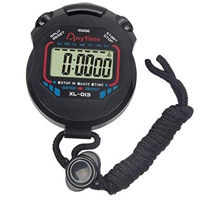 Stopwatch Digital Handheld Multi-Function Professional Handheld Electronic Digital LCD Chronograph Timer Stopwatch Sportwatch