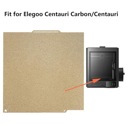 3D Printer Centauri Carbon/CC2 Build Plate Double Side PEI Textured - color: Gold
