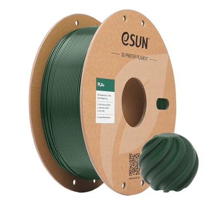 eSUN PLA+ Filament 3D Printer Filament PLA Plus 1KG Olive Green - color: Q-olive Green, size: 1KG