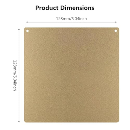 for AOSEED X-Maker Joy Cold Build Plate No Heating No Glue Hotbed - color: Gold