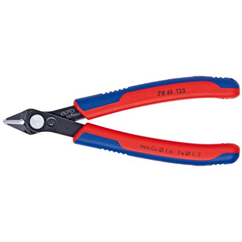 KNIPEX Tools 78 61 125 5-Inch Electronics Super Knips Comfort Grip - size: 5-Inch