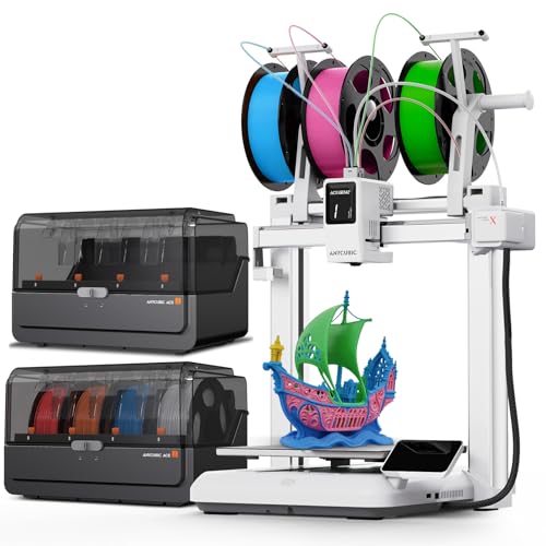 (Bundle Anycubic Kobra X Combo + ACE 2 Pro) Achieve 11-Color Multi-Color Printing