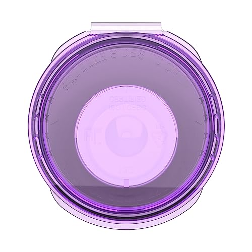 Dragon Chewer 13 Dram CR Plastic Packaging Pop Top Containers - Child Resistant Travel Holder Vial Bottles - 315 qty (Translucent Purple) - color: Translucent Purple