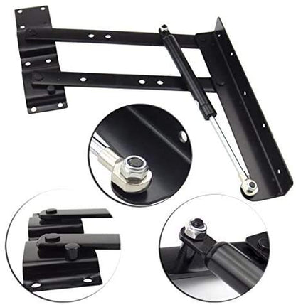 2 Pcs Lift Top Coffee Table Hinges,Gas Hydraulic Mechanism
