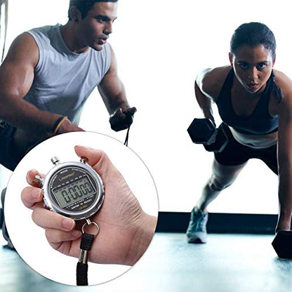 LAOPAO Melt Stopwatch, Clock Daily Rainproof Digital Timer for Sports Match,Competition,Coach,Referee,Training,Timing - color: Xj-203