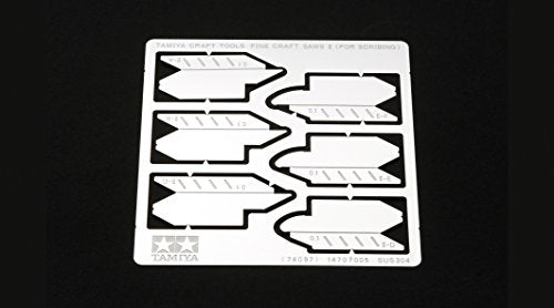 Tamiya 300074097 Photo Etched Saw Blade, 0.1 mm, 2 x 3 Pieces