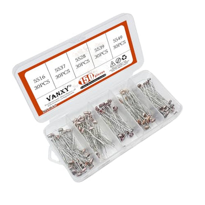 5Values 150pcs Photoresistor Kits 5516 5537 5528 5539 5549 LDR Resistor