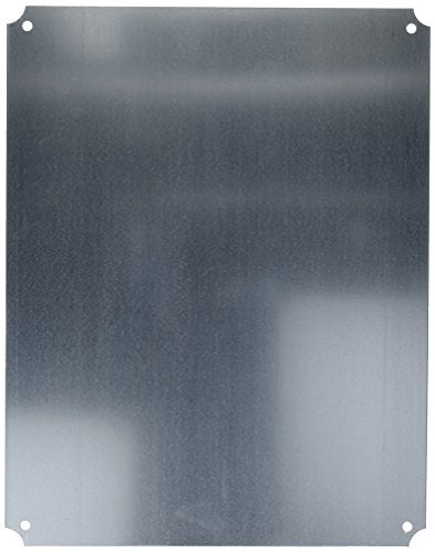 BUD Industries NBX-32932 Steel Internal Panel 18.23" L x 14.25" W x 0.06" H, Natural