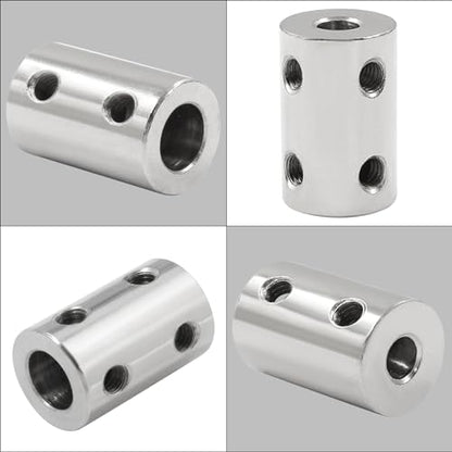 BokWin 2 Pcs Rigid Coupling Set 5mm to 8mm Shaft Coupler - size: 5mm to 8mm
