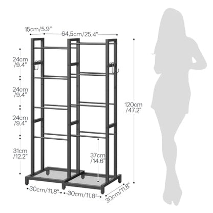HOOBRO 3D Printer Filament Storage Rack, 5-Tier Heavy Duty Storage Shelf