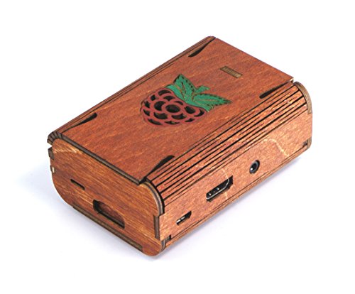 C4Labs FlexPi Case for Raspberry Pi3, Pi2 and B+ (Red Raspberry)