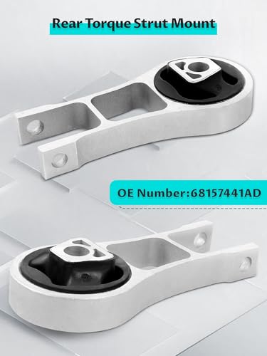 3PCS Engine and Transmission Mounts Set for Cherokee 2014-2021 68192831AF - size: 2014-2021 Cherokee
