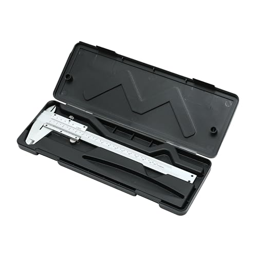 HFS Inch & Metric Vernier Caliper, 0-6Inch/0-150mm Measuring Tool - size: 0-6"/0-150mm carbon steel