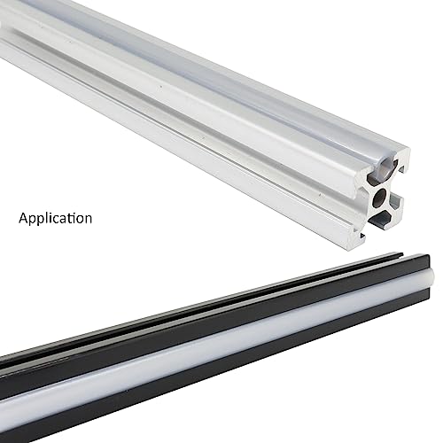6 Meter 1010 2020 Aluminum Extrusion T Slot Cover Seal Dust Strip Bracket Insert Channel Filler for 6mm 80 20 10 Series 2040 1" V Slot Extruded Aluminum Rail Profile Accessories Hardware - style: 6 meters slot cover