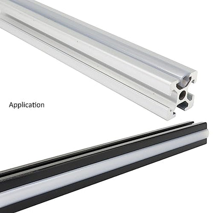 6 Meter 1010 2020 Aluminum Extrusion T Slot Cover Seal Dust Strip Bracket Insert Channel Filler for 6mm 80 20 10 Series 2040 1" V Slot Extruded Aluminum Rail Profile Accessories Hardware - style: 6 meters slot cover