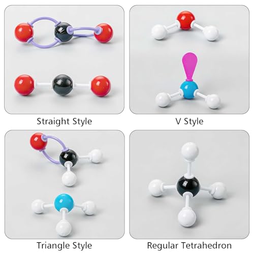 Chemistry Molecular Model Kit (304 Pcs) for Student and Teacher - color: 304pcs Kit