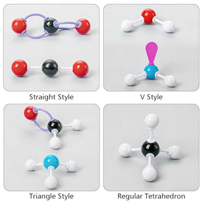 Chemistry Molecular Model Kit (304 Pcs) for Student and Teacher - color: 304pcs Kit