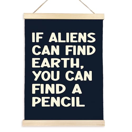 CGBHW Funny Classroom Poster Hanger Frame 12x16 Inch Purplish Blue, Middle School Math Classroom Must haves Posters Wall Art Hanging Decor for Middle School Math Classroom Playroom,Gift for Teacher - color: Classroom decor-24