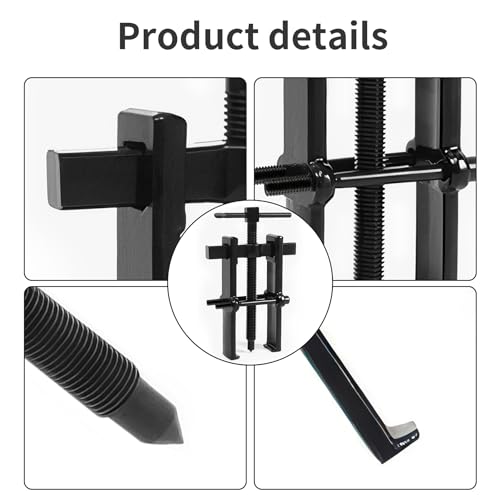 Beam 2 Jaw Puller 2" Bearing Gear Pullers, 125mm T-Shaped Screw - size: 2Jaw 2In 75×125MM